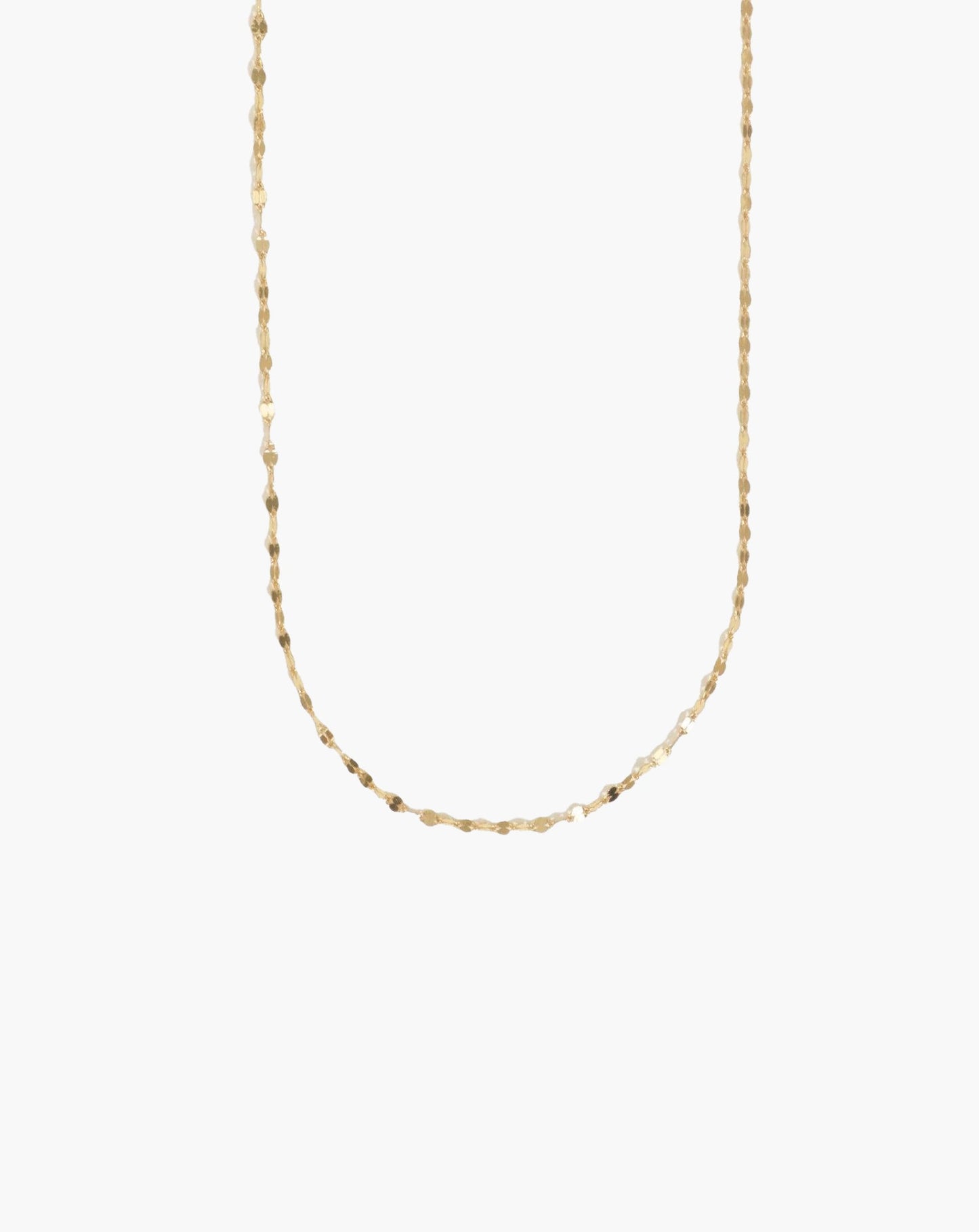 Cecilia Sparkle Chain in Silver