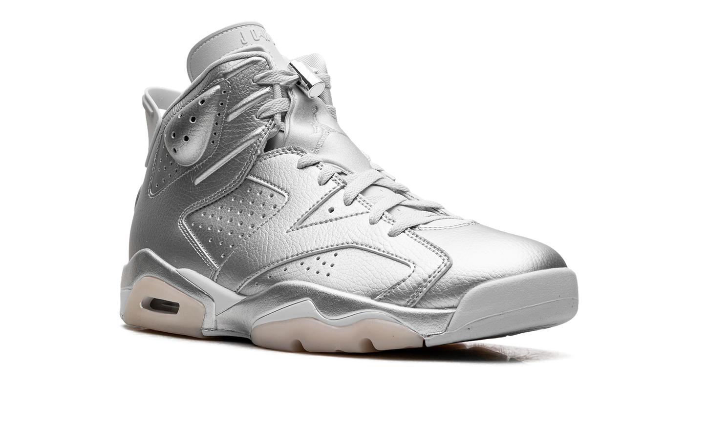 Jordan 6 Retro PSG Paris Saint-Germain Silver IQ5135 001