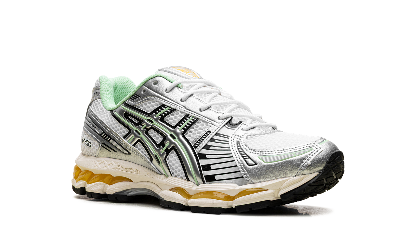 Gel-Kayano 12.1 Silver Green Orange 1203A827 100