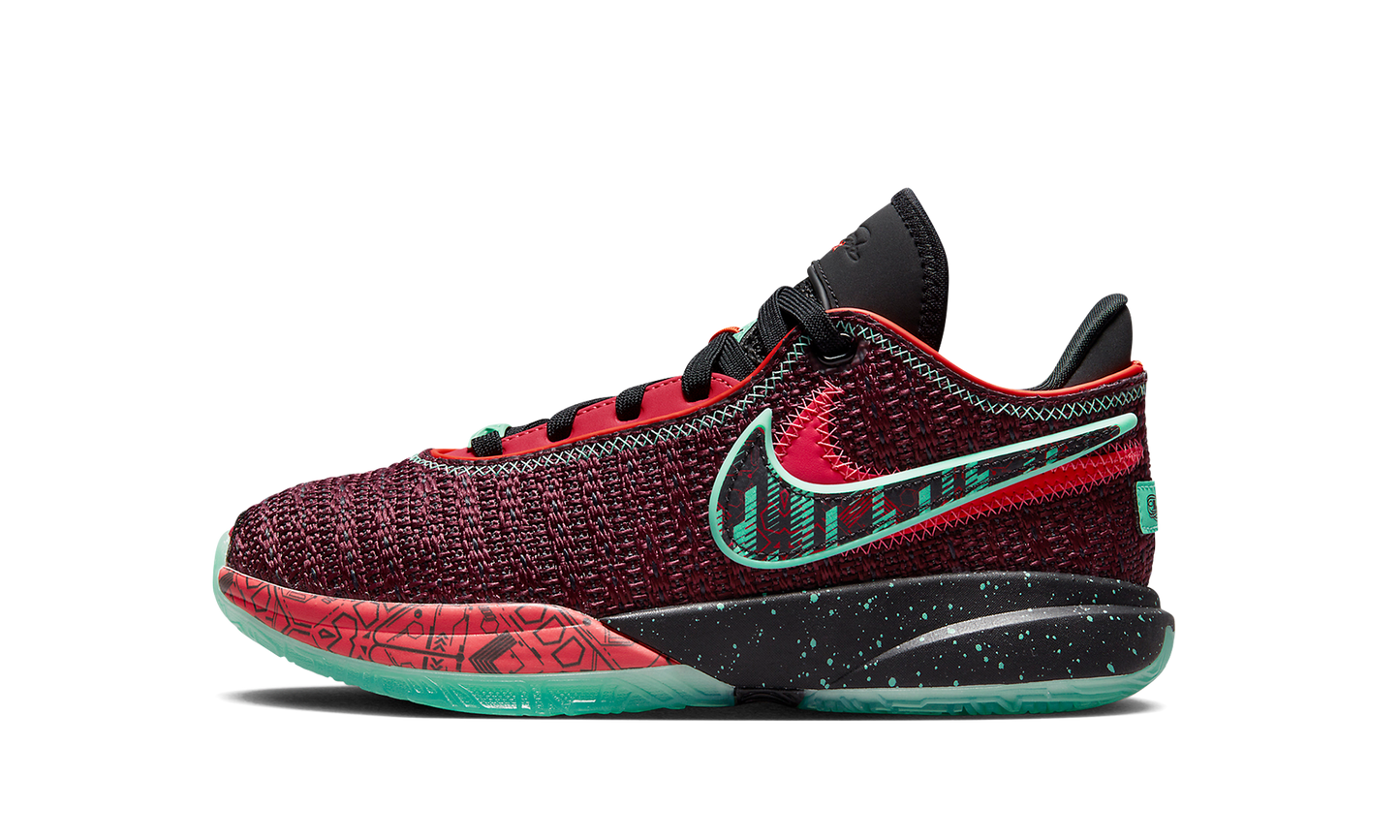 LeBron 20 GS Night Maroon FB8974 600