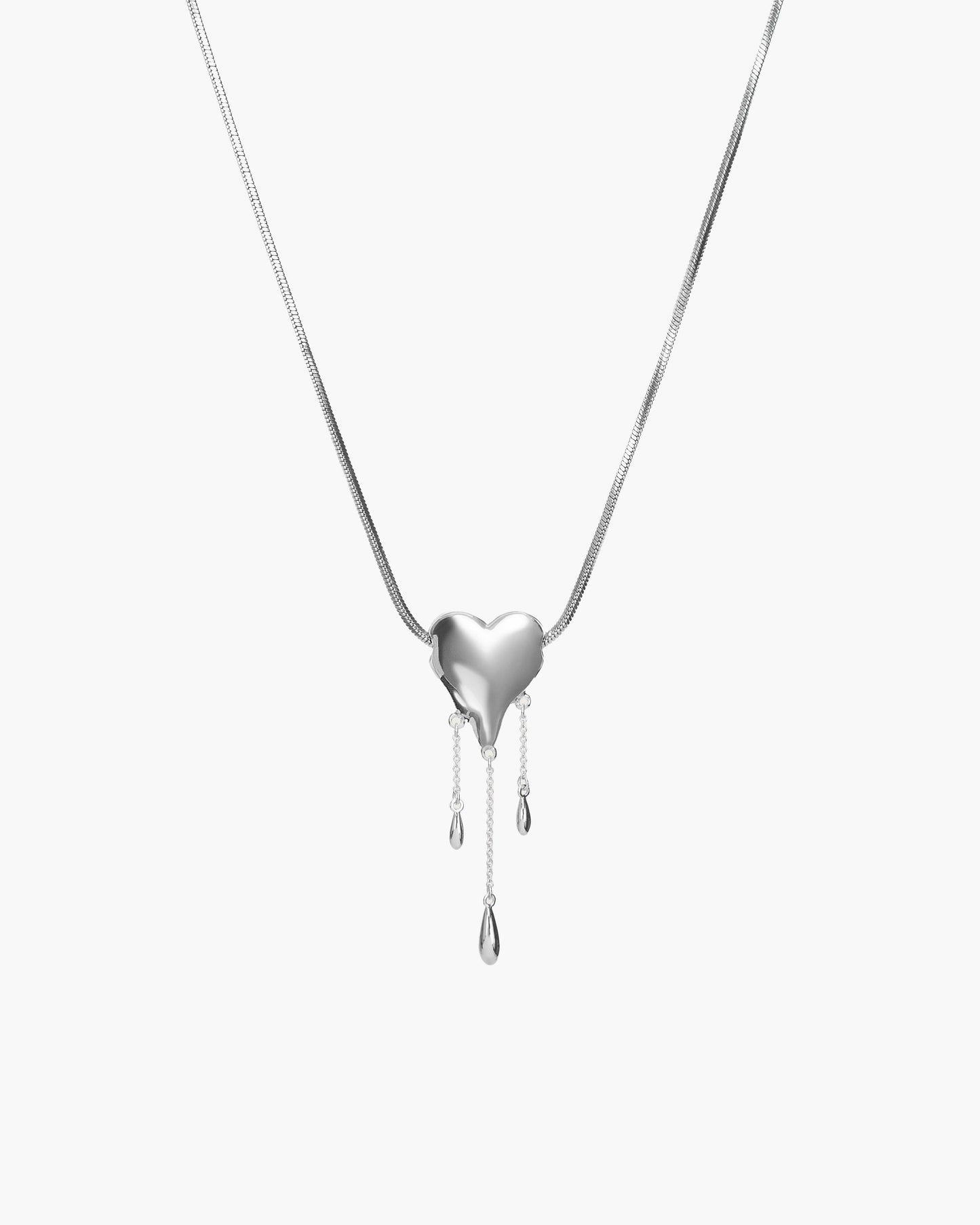 Venom¡¯s Golden Drip Heart Necklace