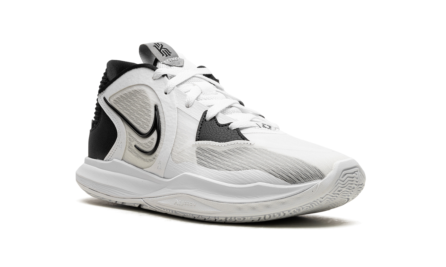 Kyrie 5 Low White Wolf Grey Black DJ6012 102