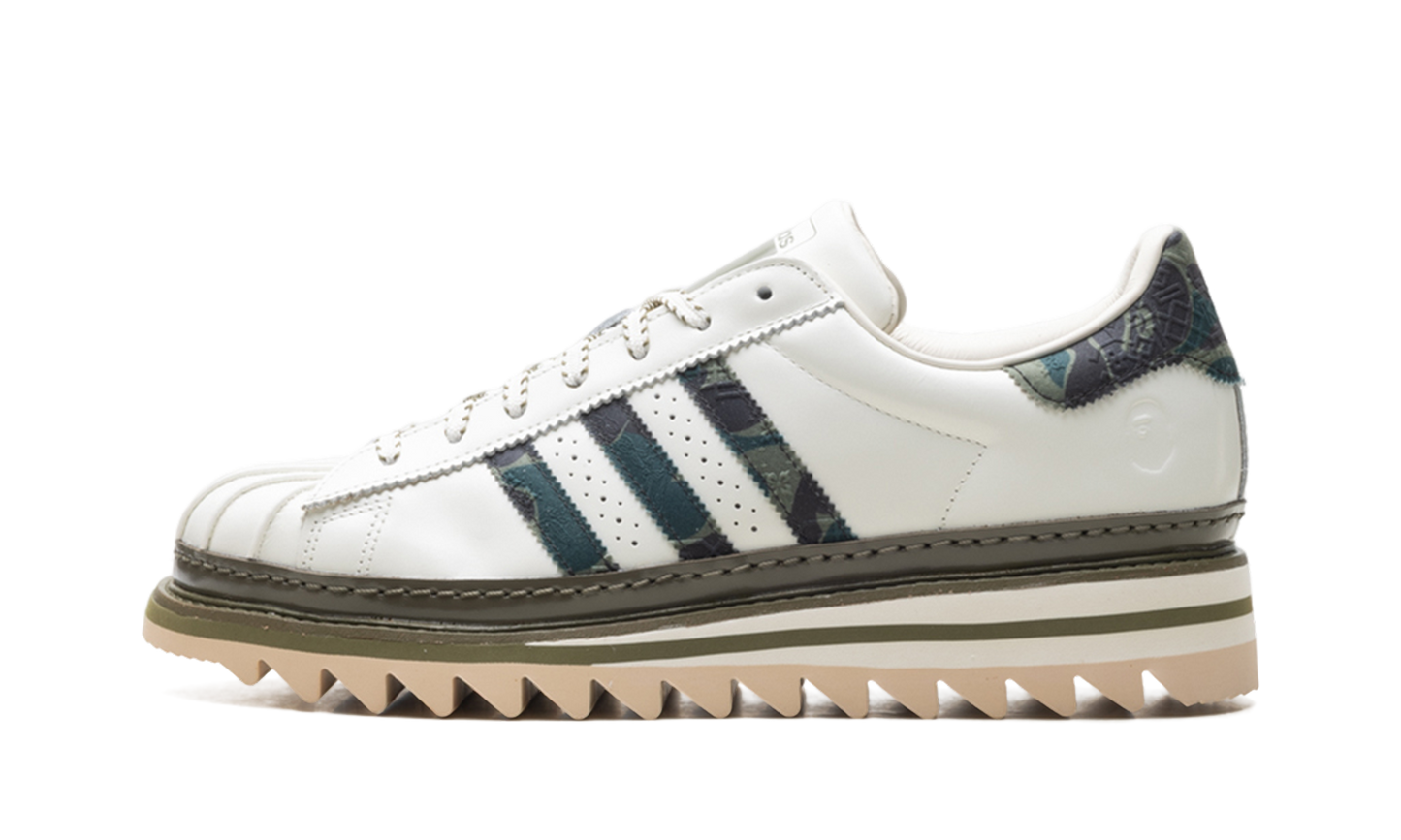 Superstar  CLOT x Bape - Off White  KJ1473