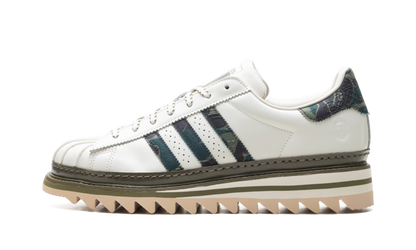 Superstar  CLOT x Bape - Off White  KJ1473