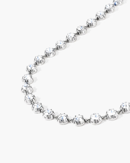 Rose Cut Riviere Necklace