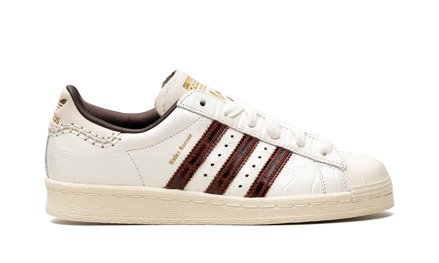 Superstar  Wales Bonner - White Brown Croc  KH8797