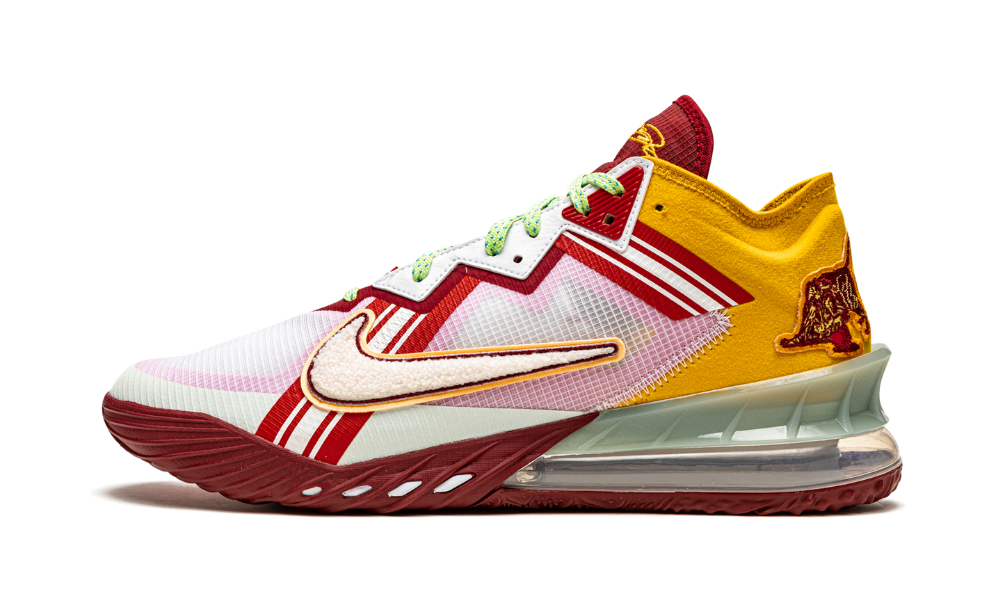 LeBron 18 Low Mimi Plange Higher Learning CV7562 102