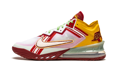 LeBron 18 Low Mimi Plange Higher Learning CV7562 102