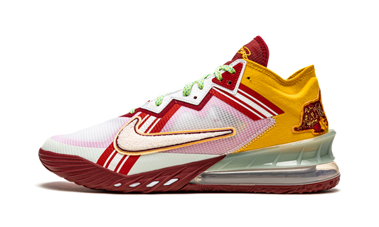 LeBron 18 Low Mimi Plange Higher Learning CV7562 102