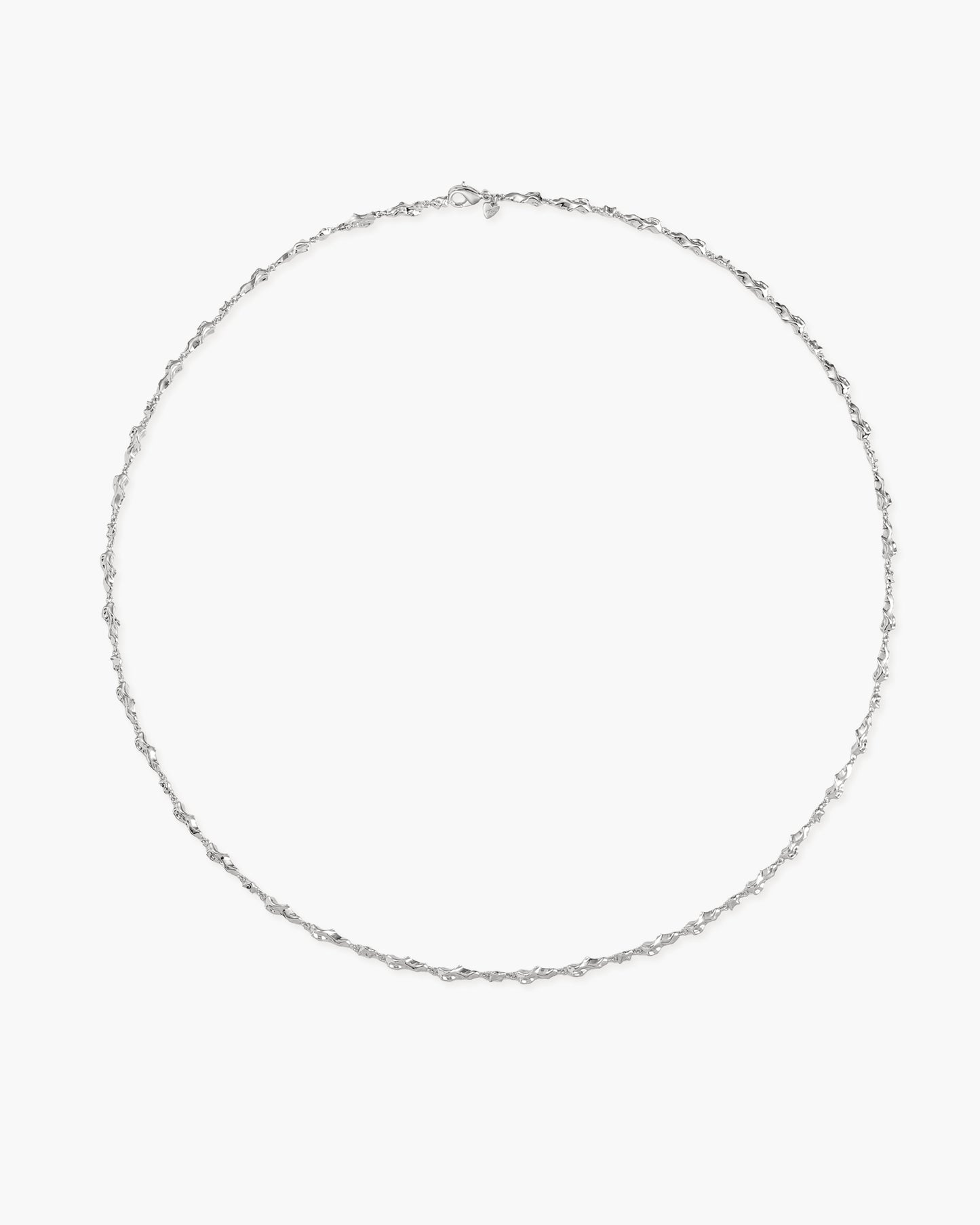 Silver Clusters Necklace