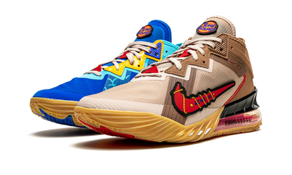 LeBron 18 Low Wile E. Coyote vs Roadrunner CV7562 401