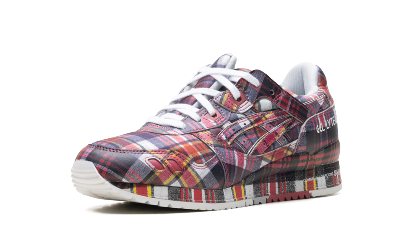 Gel-Lyte 3 07 Remastered Comme des Gar?ons SHIRT Red Plaid 1203A824 600