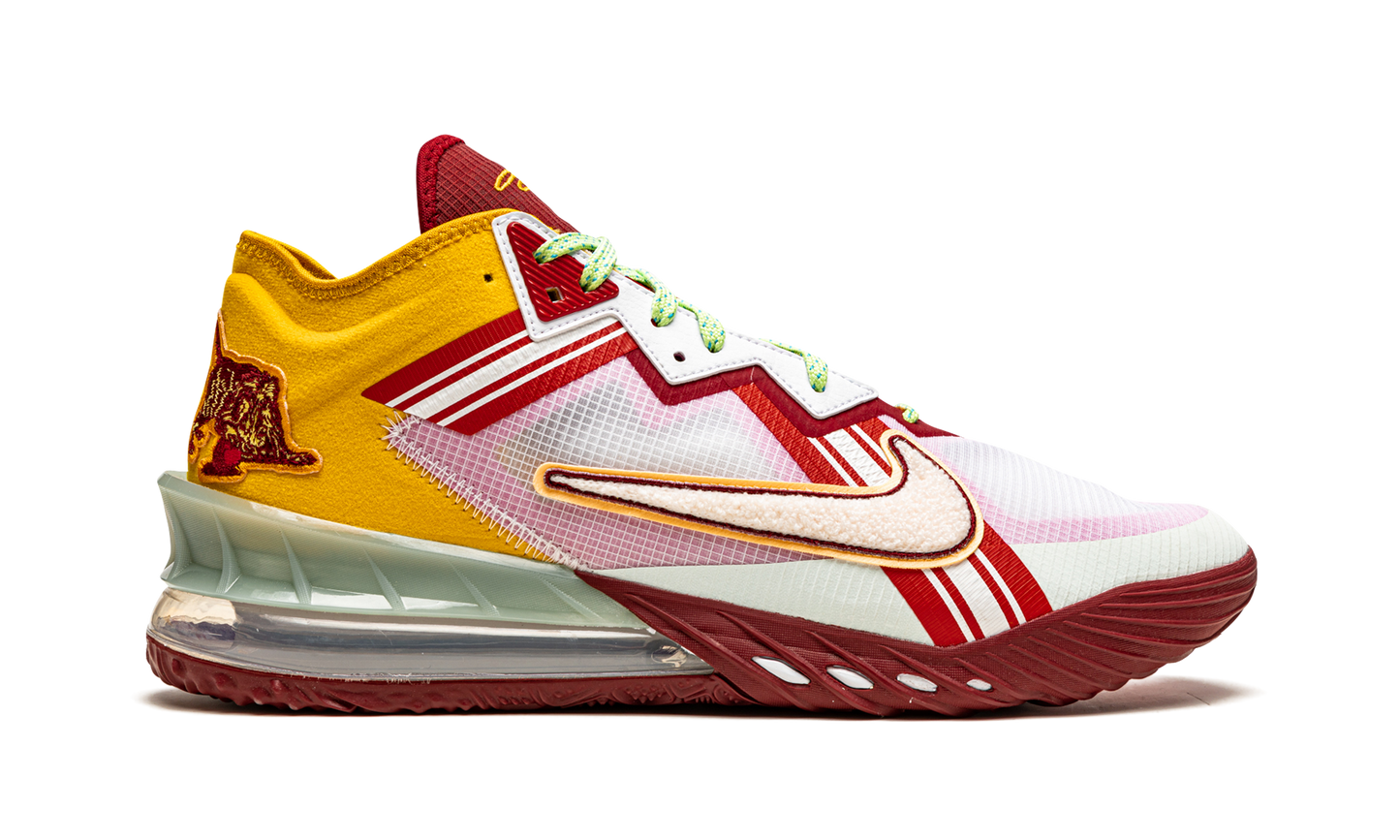 LeBron 18 Low Mimi Plange Higher Learning CV7562 102