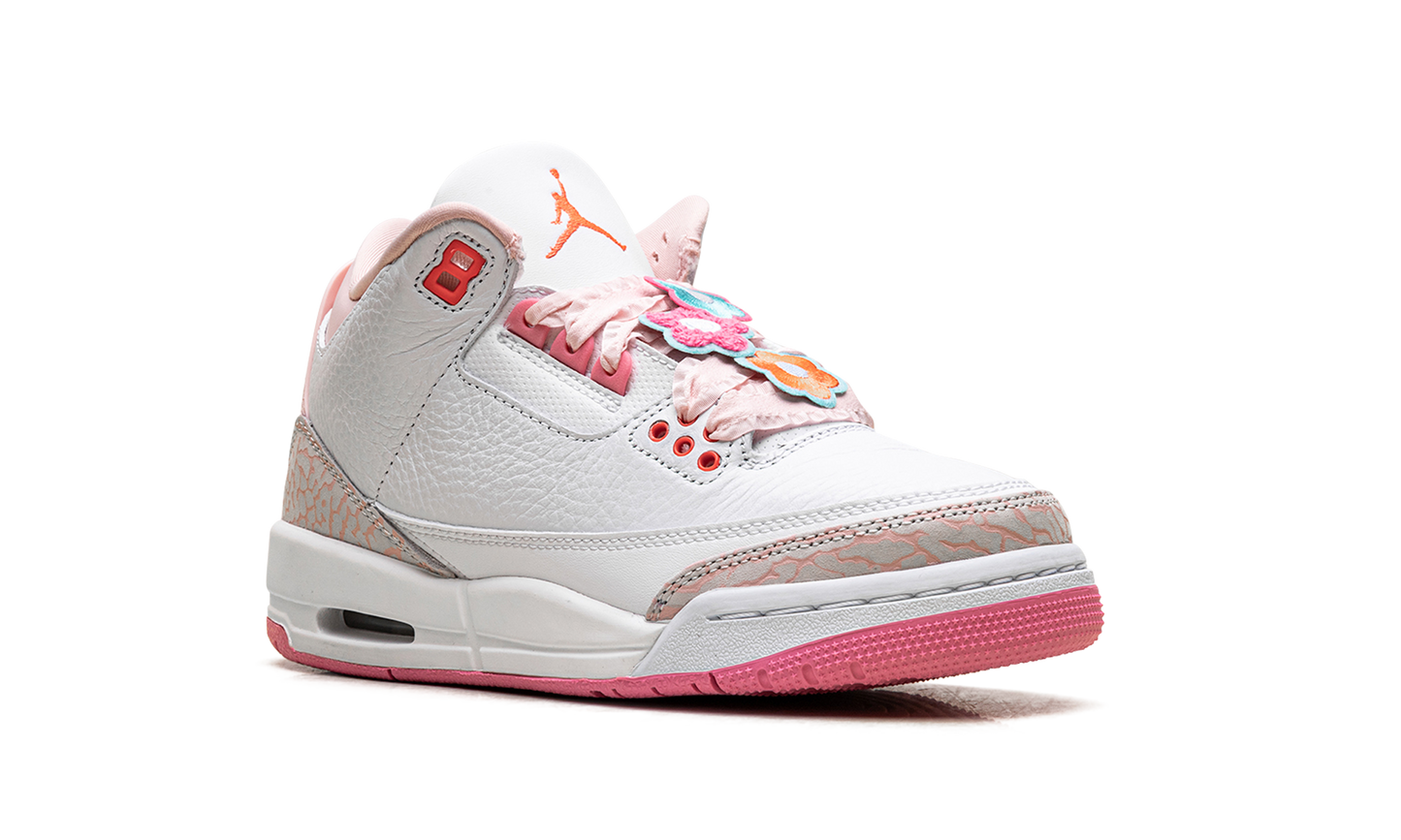 Air Jordan 3 GS Spring Flowers II0599 600