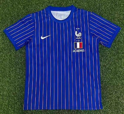 2026 France Pre-Match Suit Blue Football Shirt 1:1 Thai Quality
