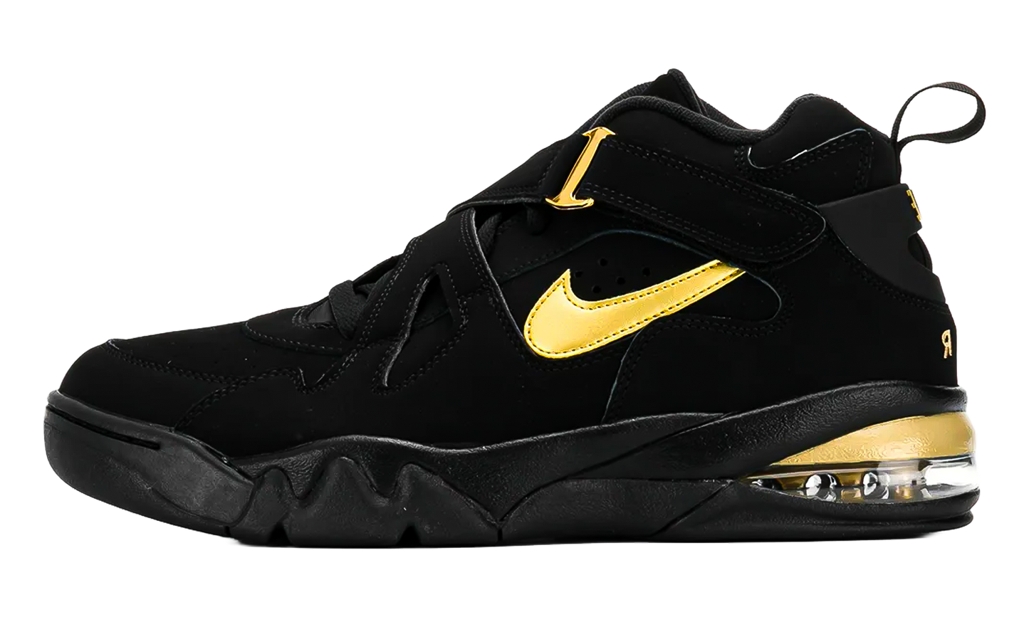 Air Force Max Charles Barkley BLACK / METALLIC GOLD AJ7922 001