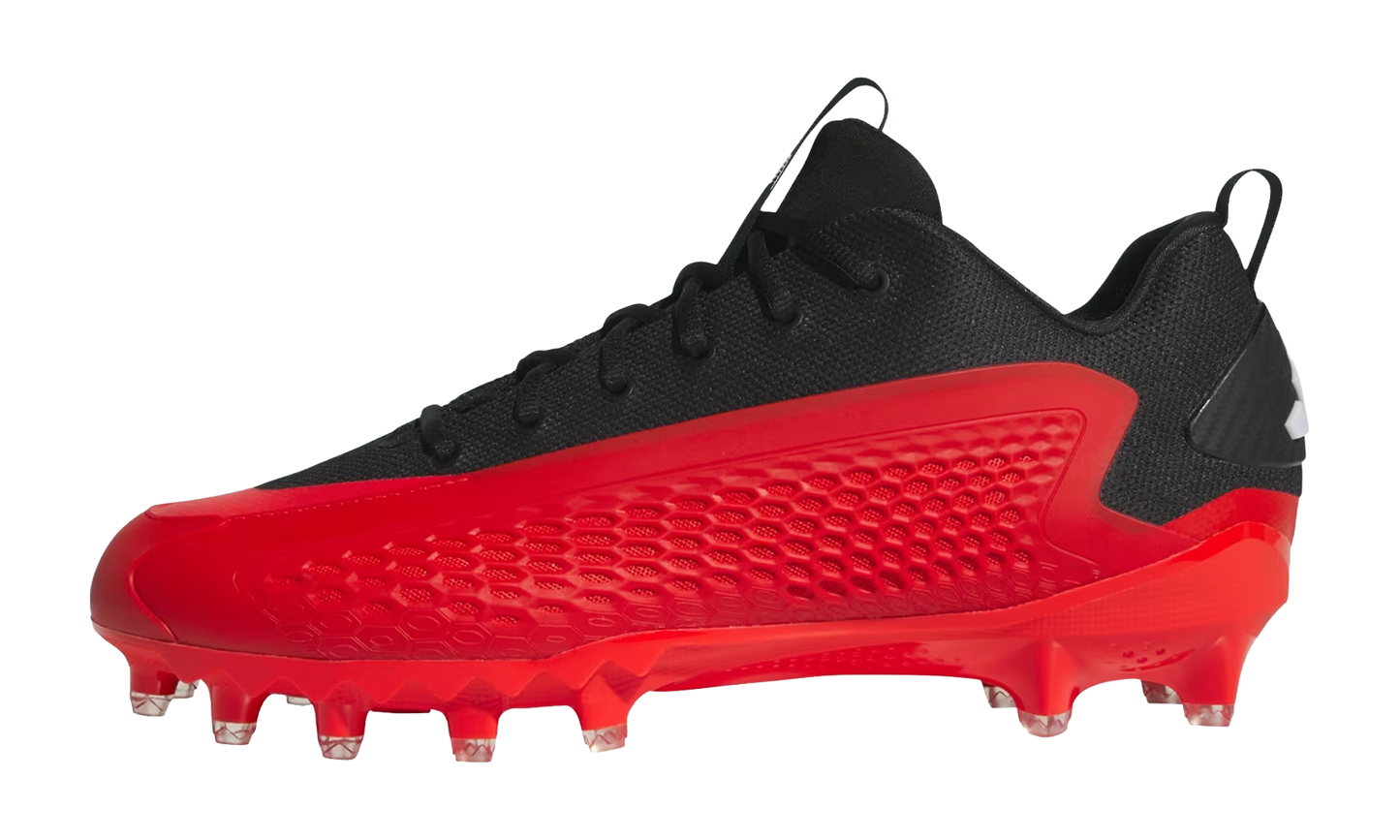 Anthony Edwards 1 Low Football Cleat  Black Red  LA6909