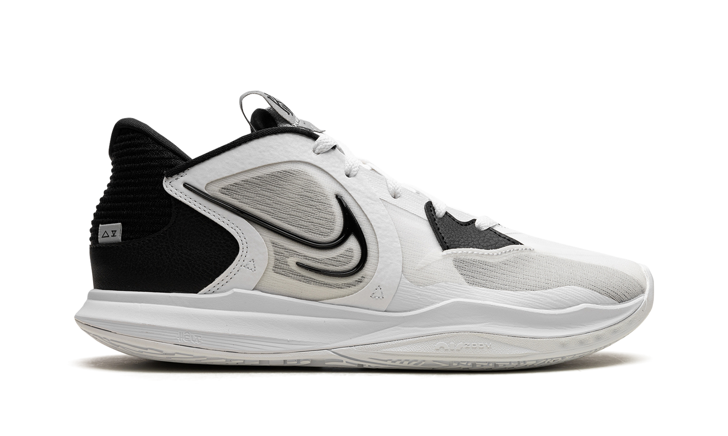 Kyrie 5 Low White Wolf Grey Black DJ6012 102