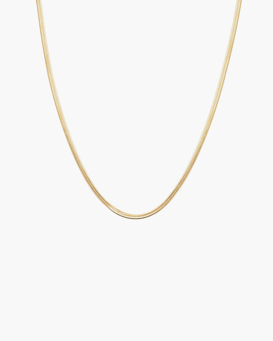 3mm Herringbone Chain Necklace