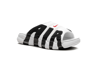 Air More Uptempo Slide NA White Black Red FB7815 100