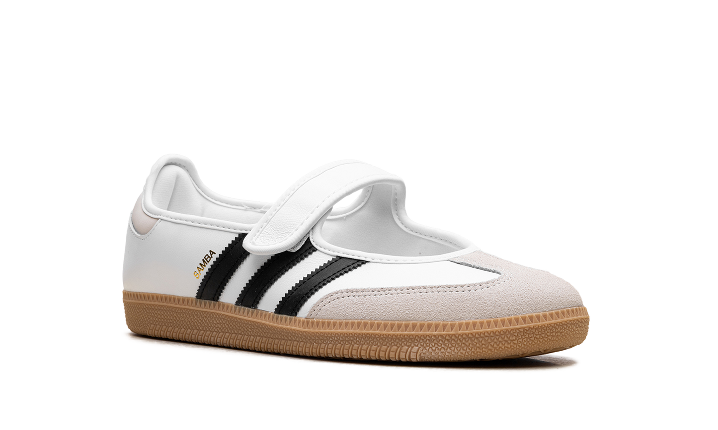 Samba Jane  White Black Gum  JR1402