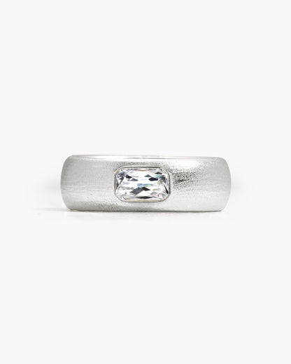 Hush Ring in Silver