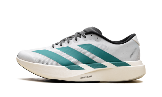 adiZero EVO SL  White Pure Teal  JS4487