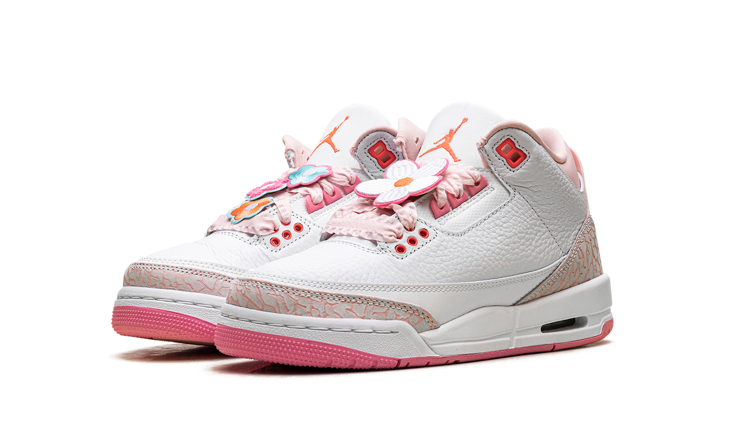 Air Jordan 3 GS Spring Flowers II0599 600