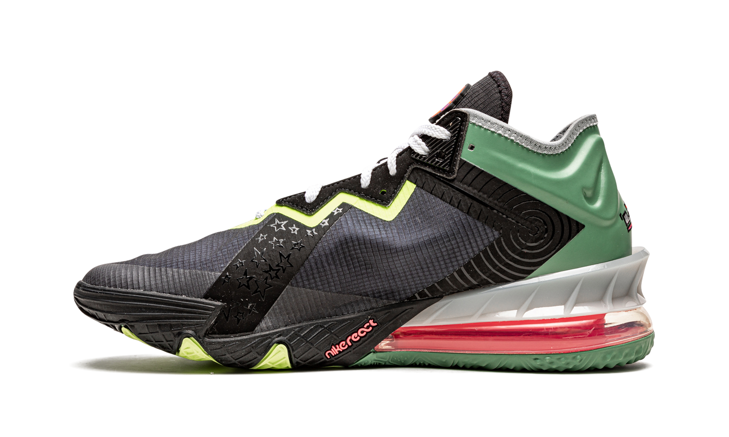 LeBron 18 Low Bugs vs Marvin CV7562 005