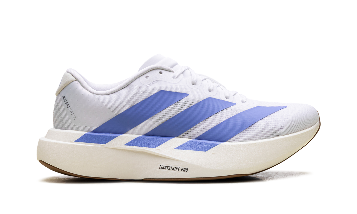 adiZero EVO SL WMNS  White Blue Fusion  JS4454