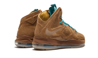 Lebron 10 EXT QS Brown Suede 607078 200