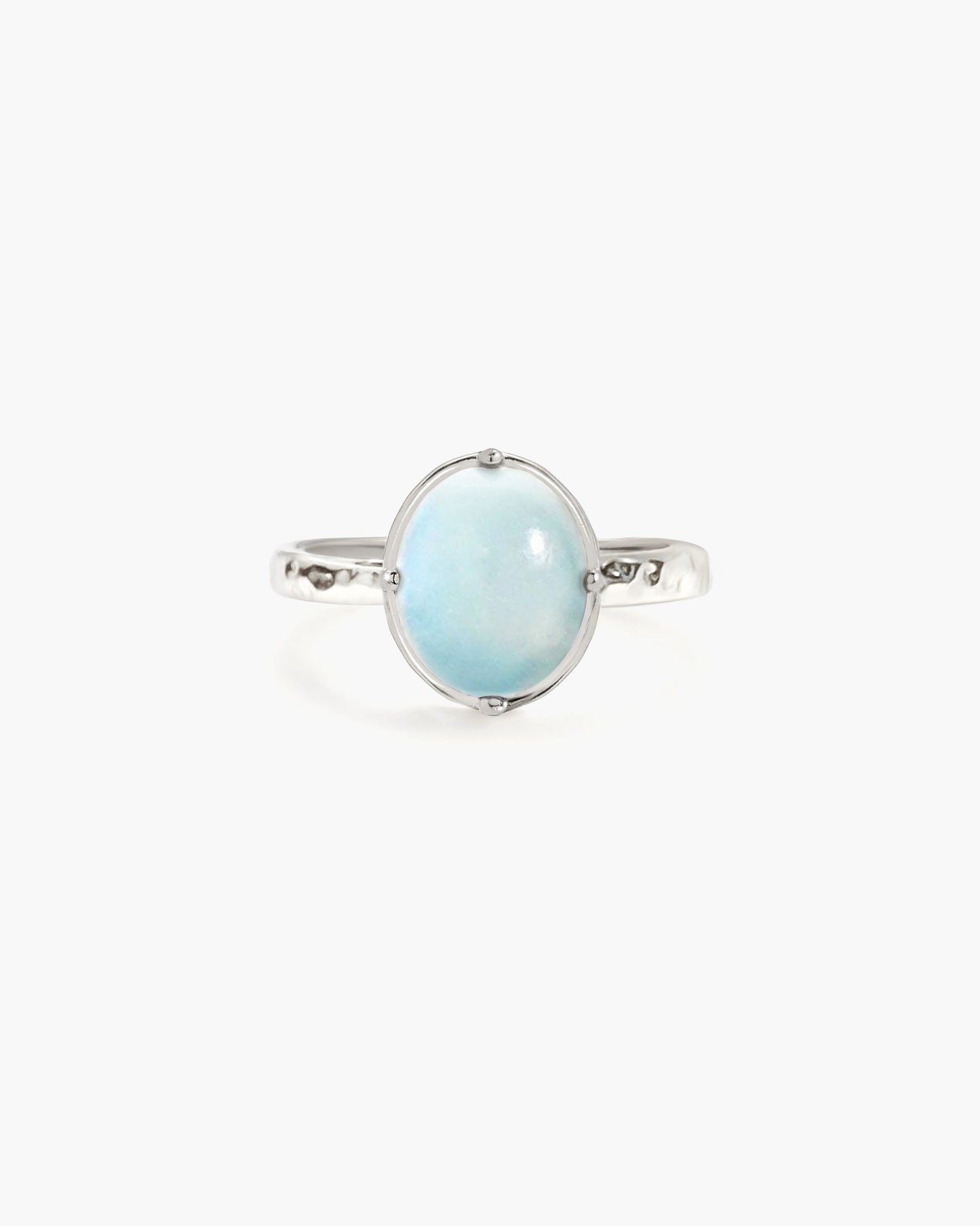 Aquamarine Ring in Silver