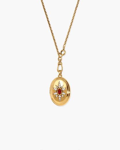 Clara Openable Locket Clasp Chain Necklace
