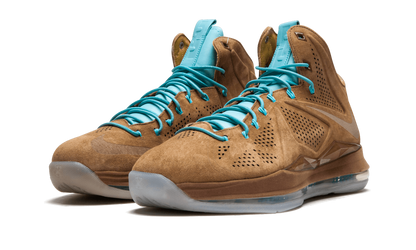 Lebron 10 EXT QS Brown Suede 607078 200