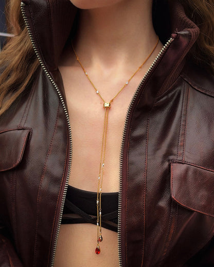 In¨¨s Slider Lariat Necklace