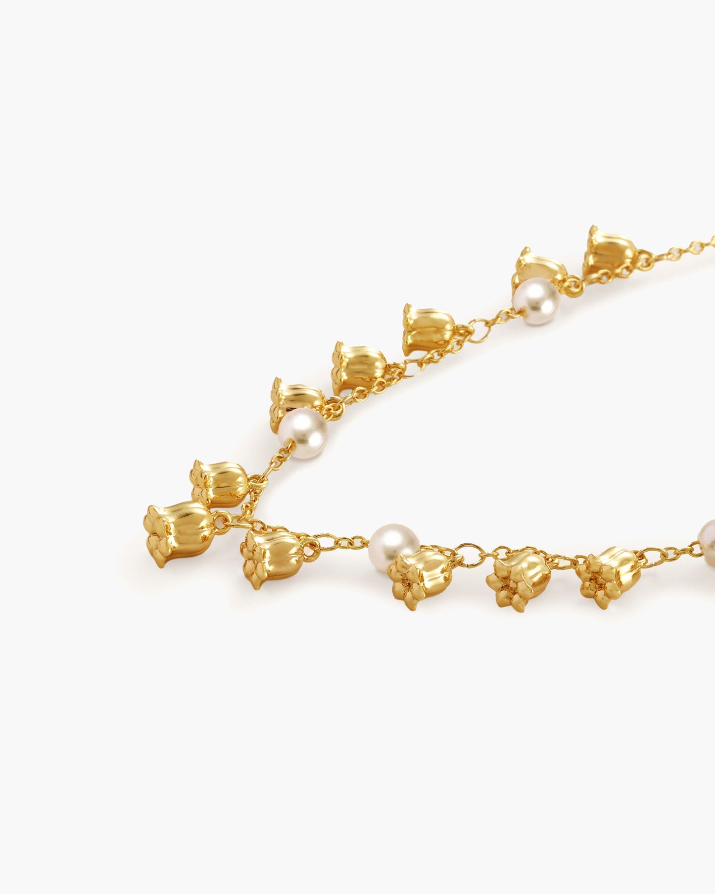 Lily of the Valley Pearl Choker