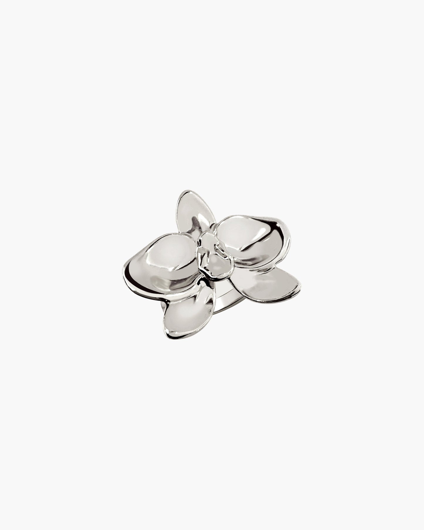 Orchid Ring in Silver