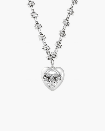 Secret Keeps Openable Heart Necklace