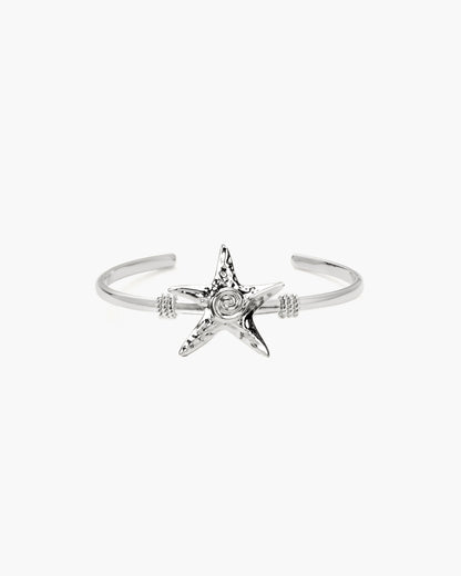Gold Starfish Bangle