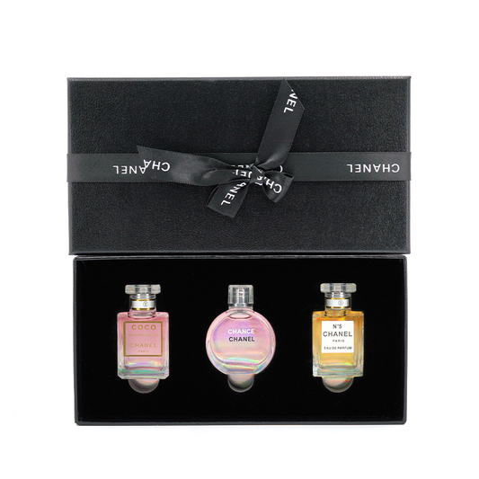 Chanel mini classic three-piece set