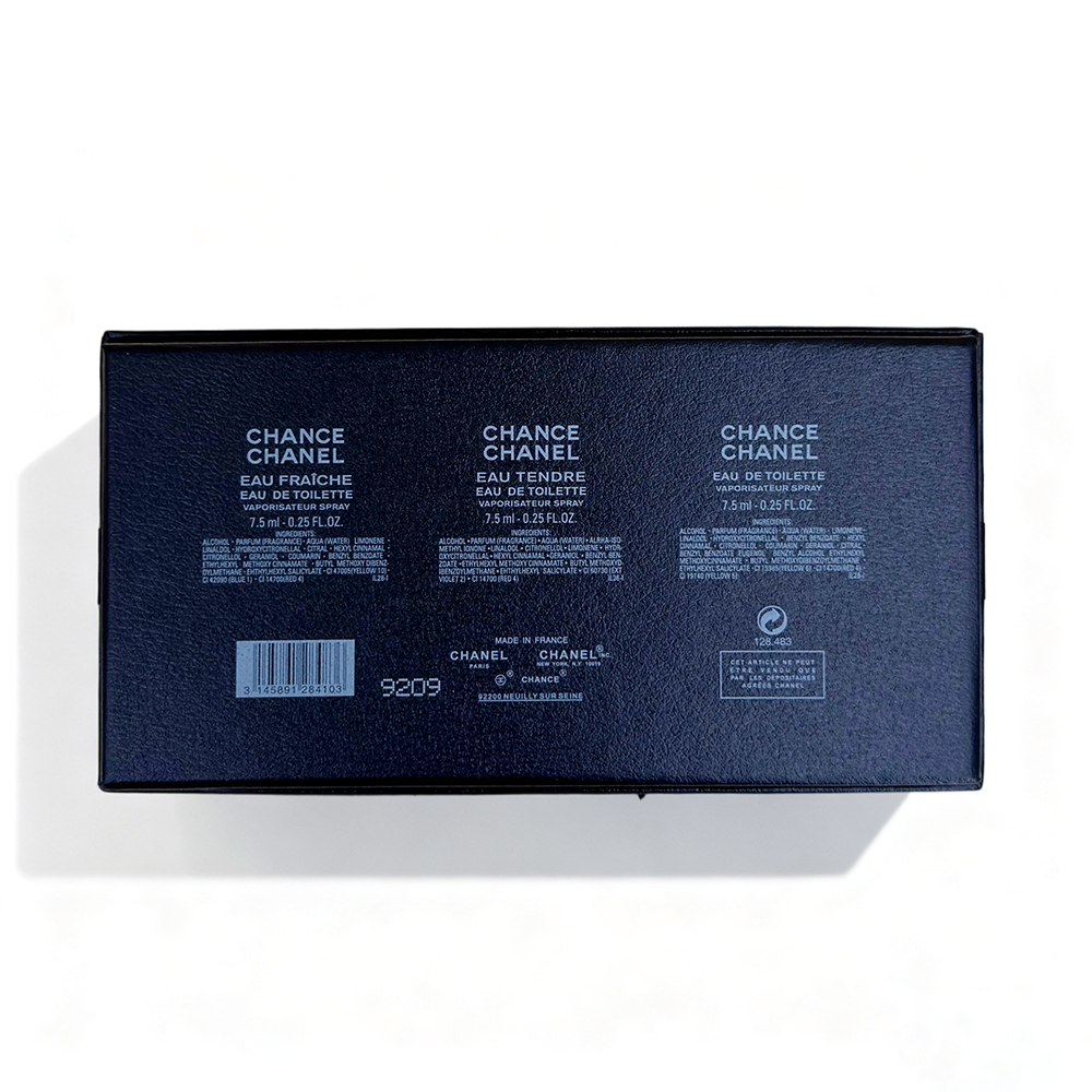 Chanel small sample set of three encounters