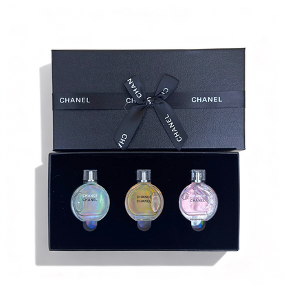 Chanel small sample set of three encounters