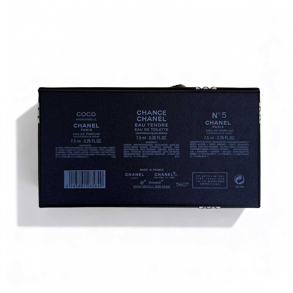 Chanel exfoliating sample set of three