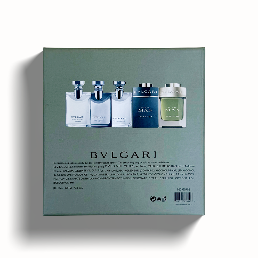 BVLGARI Darjeeling Tea Five-Piece Set