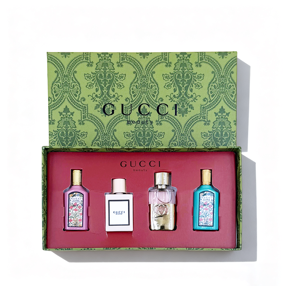 Gucci Flora Gorgeous Fragrance Sample Four-Piece Set