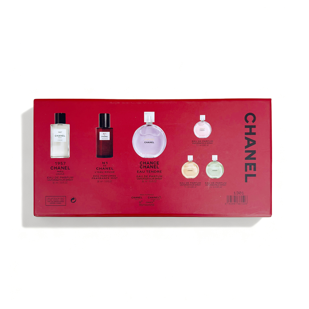 Chanel Perfume Six-Piece Set (3+3 Combination)