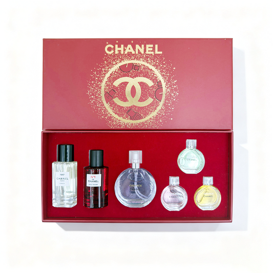 Chanel Perfume Six-Piece Set (3+3 Combination)