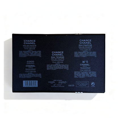 Chanel five-piece set of exfoliating samples