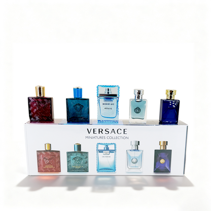 Versace Men¡¯s Fragrance Sample 5-Piece Set