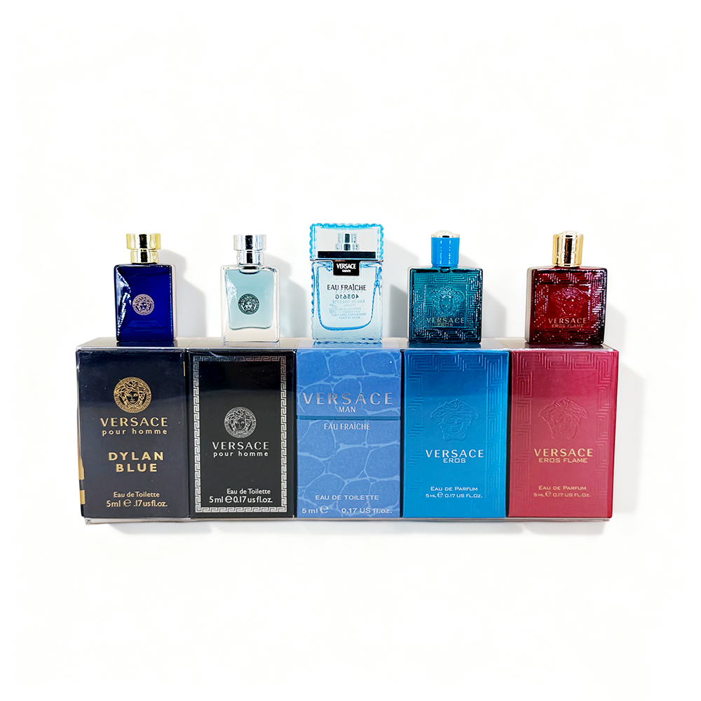 Versace Men¡¯s Fragrance Sample 5-Piece Set